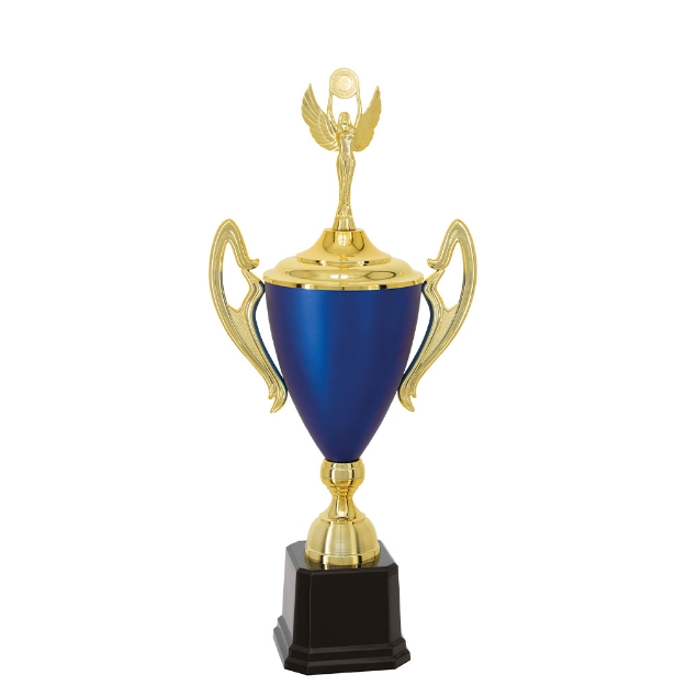 Imagem de TAÇA DE TAMANHO MÉDIO EM POLÍMERO METALIZADO - 60 cm - 700833-AZFA