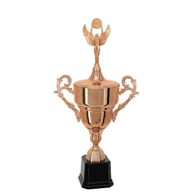 Imagem de TAÇA DE TAMANHO MÉDIO EM POLÍMERO METALIZADO - 67 cm - 700823-BZN