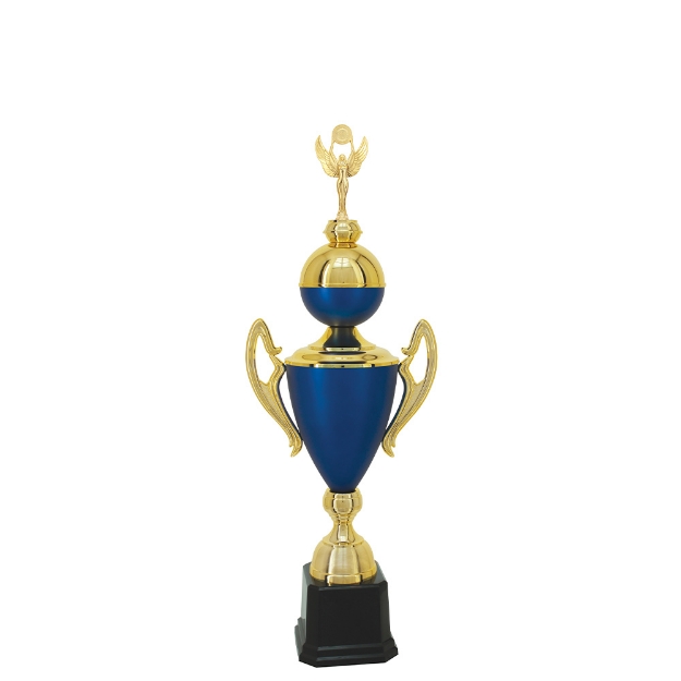 Imagem de TROFÉU MÉDIO TAÇA EM POLÍMERO METALIZADO - 82 CM - 301163-AZFA