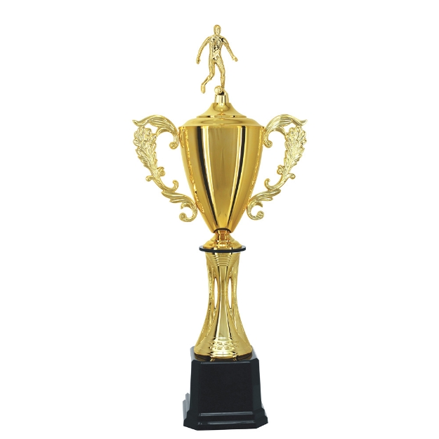 Imagem de TROFÉU MÉDIO TAÇA EM POLÍMERO METALIZADO - 85 CM - 301122-DO