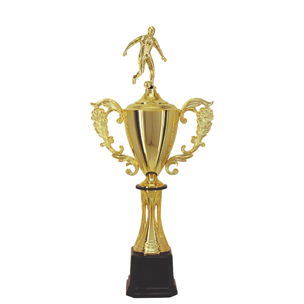 Imagem de TROFÉU MÉDIO TAÇA EM POLÍMERO METALIZADO - 75 CM - 301123-DO