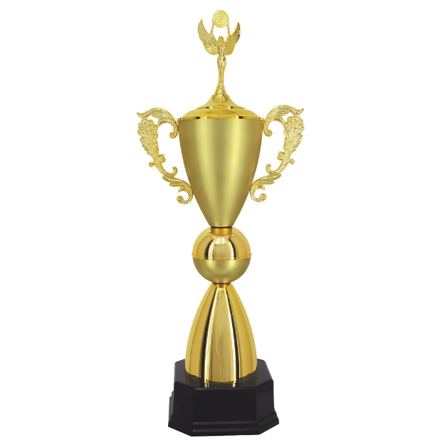 Imagem de TROFÉU MÉDIO TAÇA EM POLÍMERO METALIZADO - 96 CM - 301131-DOFA
