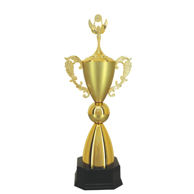 Imagem de TROFÉU MÉDIO TAÇA EM POLÍMERO METALIZADO - 91 CM - 301132-DOFA