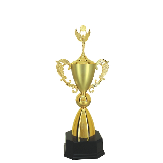 Imagem de TROFÉU MÉDIO TAÇA EM POLÍMERO METALIZADO - 83 CM - 301133-DOFA