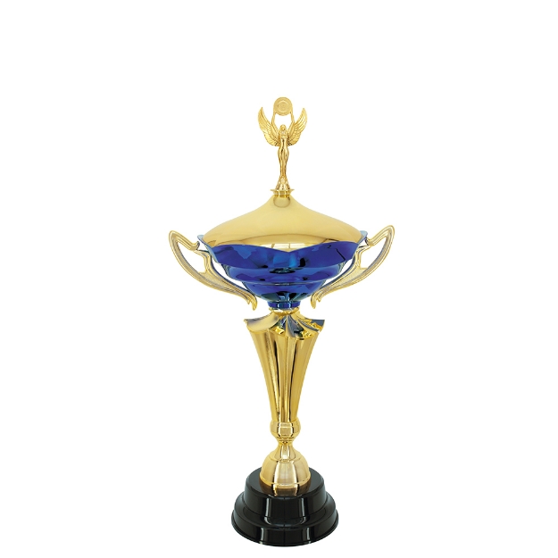 Imagem de TROFÉU MÉDIO TAÇA EM POLÍMERO METALIZADO - 83 CM - 301183-AZE