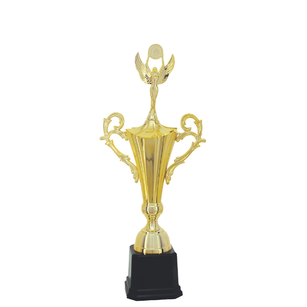 Imagem de TROFÉU MÉDIO TAÇA EM POLÍMERO METALIZADO - 64 CM - 402672-DO