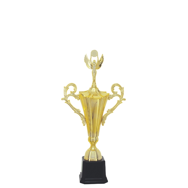 Imagem de TROFÉU MÉDIO TAÇA EM POLÍMERO METALIZADO - 57 CM - 402673-DO