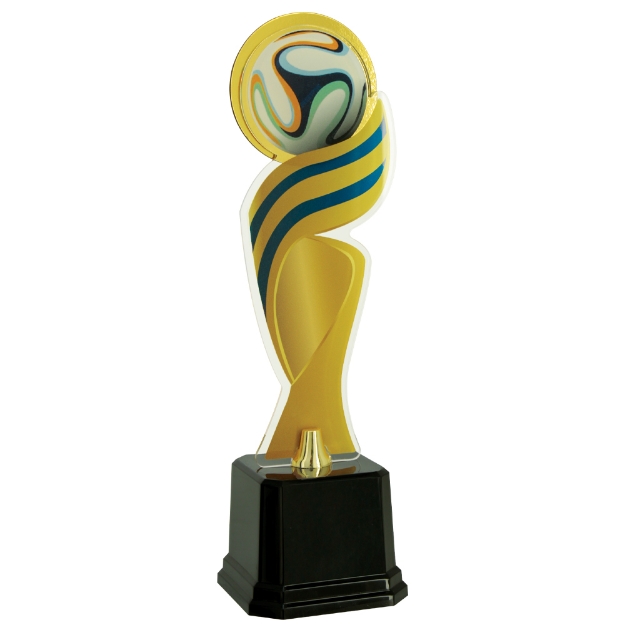 Imagem de TROFÉU PERSONALIZÁVEL PARA ESPORTES COM PLACA DE ACRÍLICO - 504101