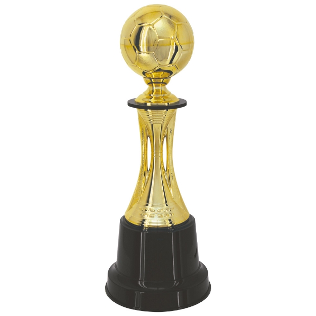 Imagem de TROFÉU PARA FUTEBOL EM POLÍMERO METALIZADO - 55 CM - 301155-DO