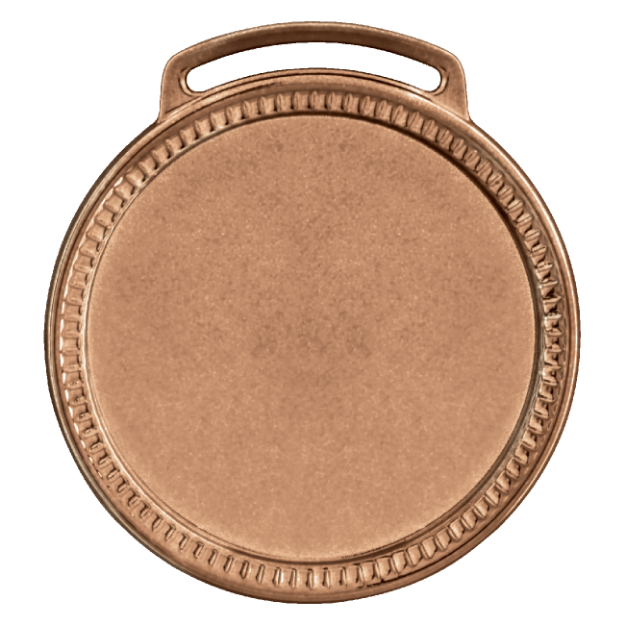Imagem de MEDALHA PERSONALIZÁVEL METALIZADA NA COR BRONZE - 60003-AZ-BN