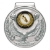Imagem de MEDALHA METALIZADA NA COR PRATA E DETALHE DE ÁGUIA - 59000-AZ-P