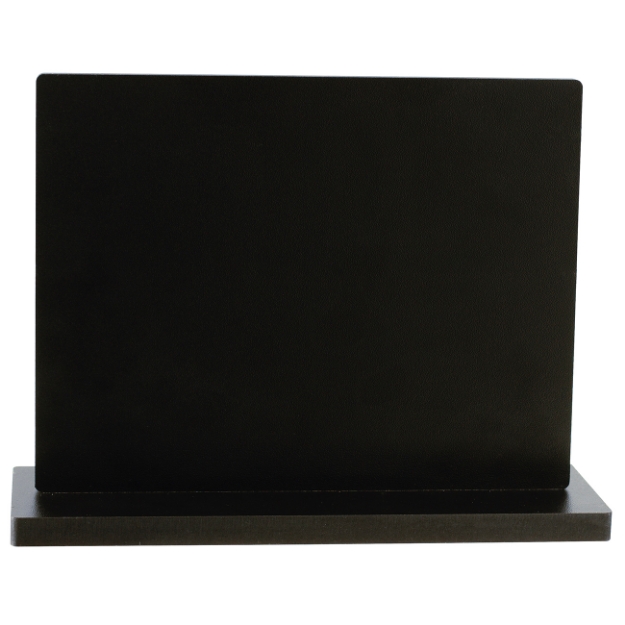 Imagem de PORTA PLACA EM MDF PARA PLACA DE HOMENAGEM RETANGULAR - 17,50 X 16,00 CM - PLMM-1612-PT