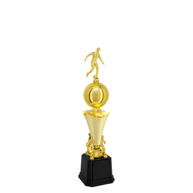 Imagem de TROFÉU PARA FUTEBOL EM POLÍMERO METALIZADO - 74 CM - 301262-DOT