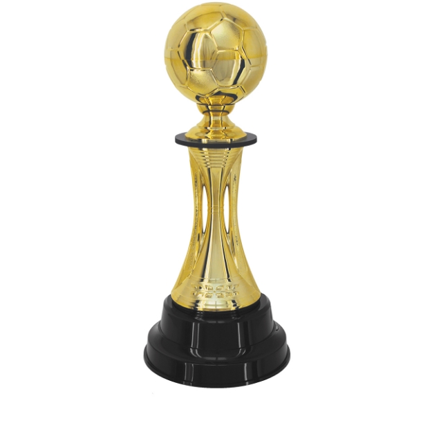 Imagem de TROFÉU PARA FUTEBOL EM POLÍMERO METALIZADO - 48 CM - 301157-DO