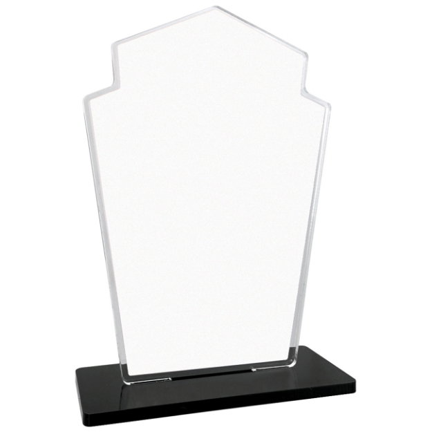 Imagem de PLACA EM ACRÍLICO PARA PERSONALIZAÇÃO - 14,30 CM - PLA-051-C
