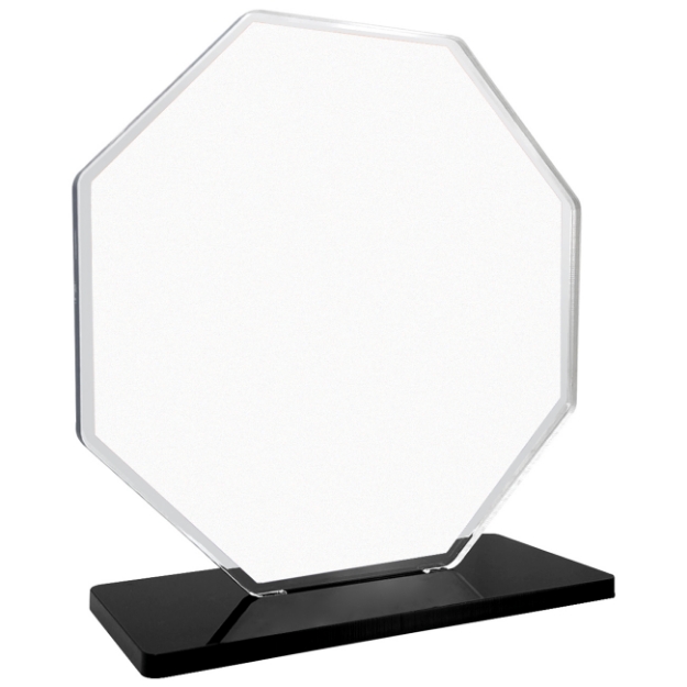 Imagem de PLACA EM ACRÍLICO PARA PERSONALIZAÇÃO - 11,50 CM - PLA-061-C
