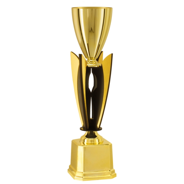 Imagem de TROFÉU EM POLÍMERO METALIZADO COM COMPONENTES EM MDF - PLM-895-DO