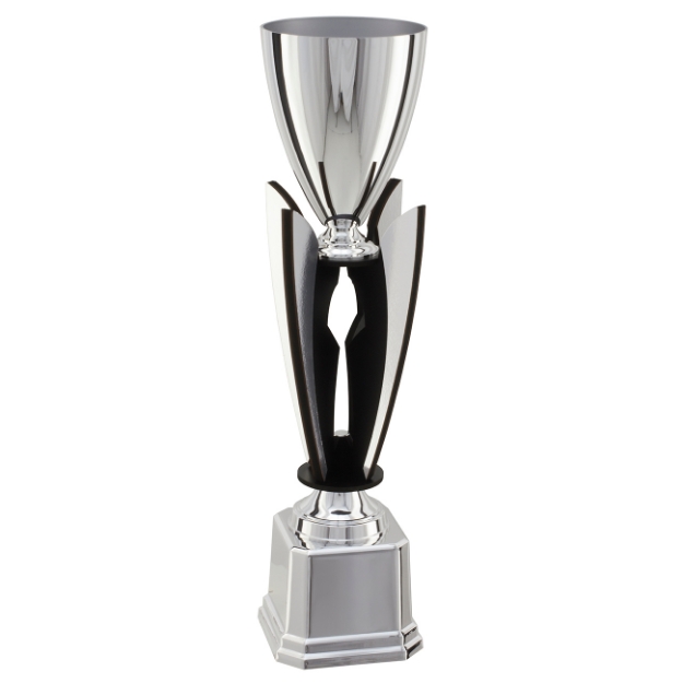 Imagem de TROFÉU EM POLÍMERO METALIZADO COM COMPONENTES EM MDF - PLM-896-PR