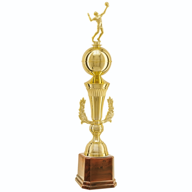 Imagem de TROFÉU MÉDIO EM POLÍMERO METALIZADO - 70 CM - 402782-DO