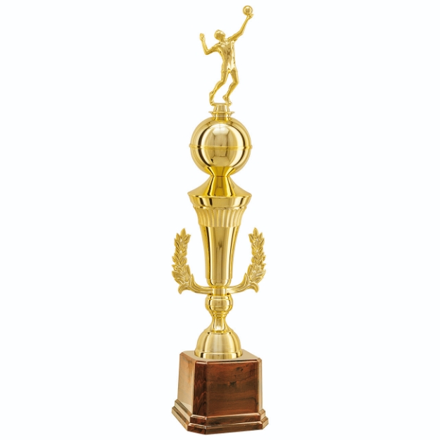 Imagem de TROFÉU MÉDIO EM POLÍMERO METALIZADO - 67 CM - 402783-DO