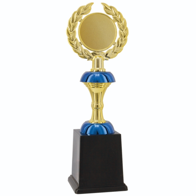 Imagem de TROFÉU PEQUENO EM  POLIMERO METALIZADO -  30 CM - 504141-AZE