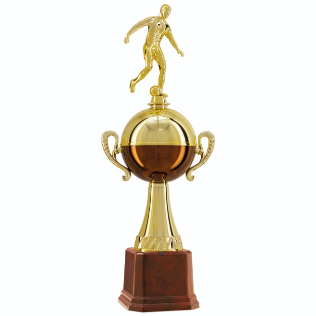 Imagem de TROFÉU MÉDIO TAÇA EM POLÍMERO METALIZADO - 55 CM - 402851-DCAS