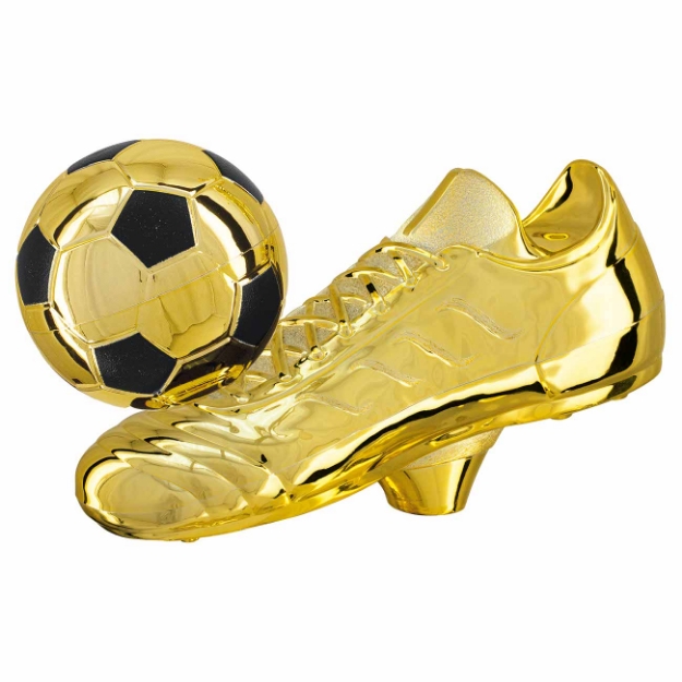 Imagem de FIGURA DE CHUTEIRA DE FUTEBOL COM BOLA - 12 CM - CHB-112-DDOPT